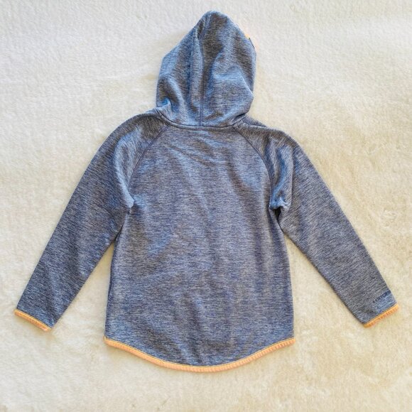 Under Armour Hoodie Blue Pull Over Hooded Sweatshirt with Pockets Size YMD Girls - Picture 7 of 15